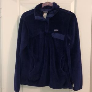 Patagonia Re-Tool Snap-T Pullover Fleece Blue